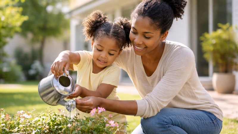 paciencia crista no cuidado com os filhos