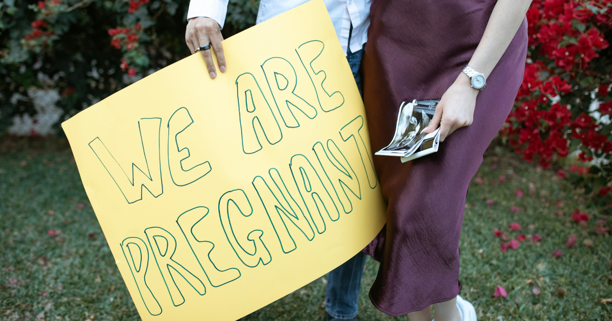 Descobri minha gravidez