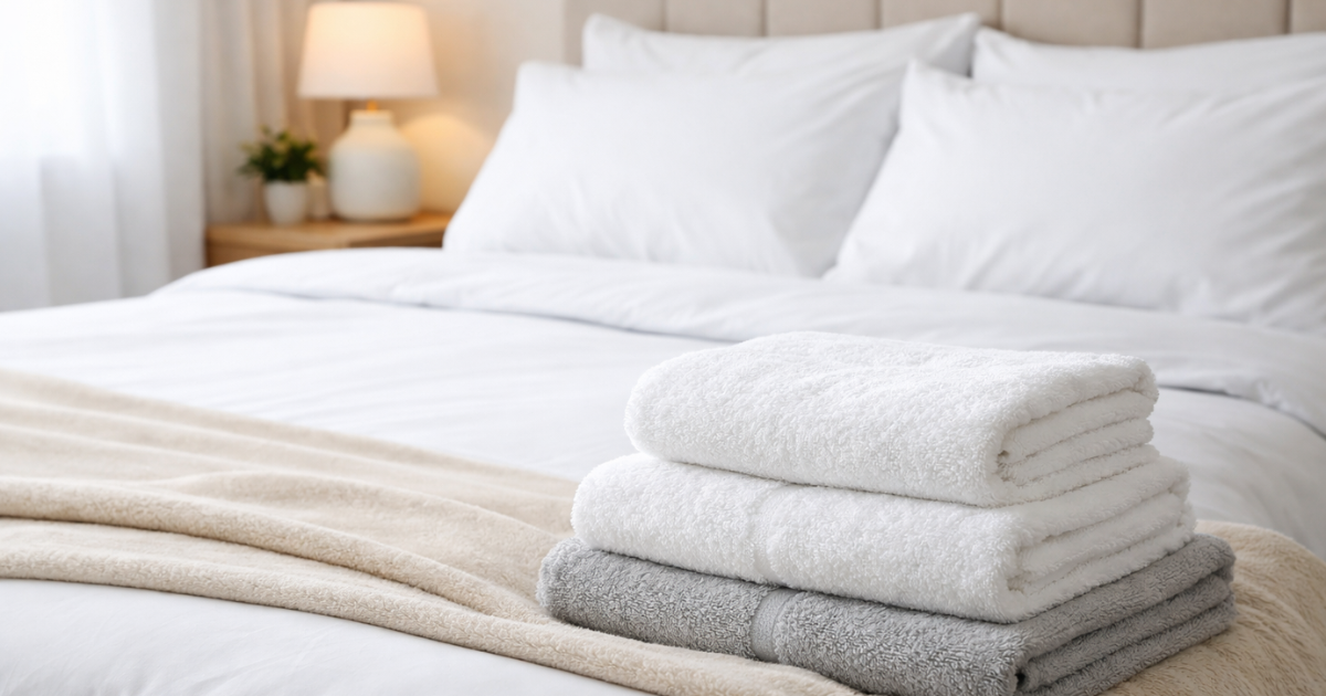 Como escolher roupas de cama e toalhas duráveis com ótimo custo-benefício