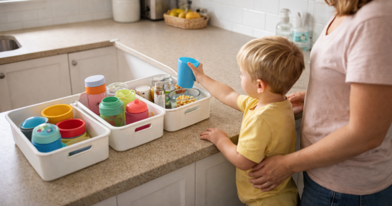 Organizadores para casas com crianças