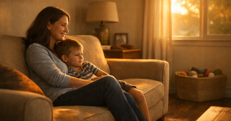 rotina noturna em família com crianças pequenas